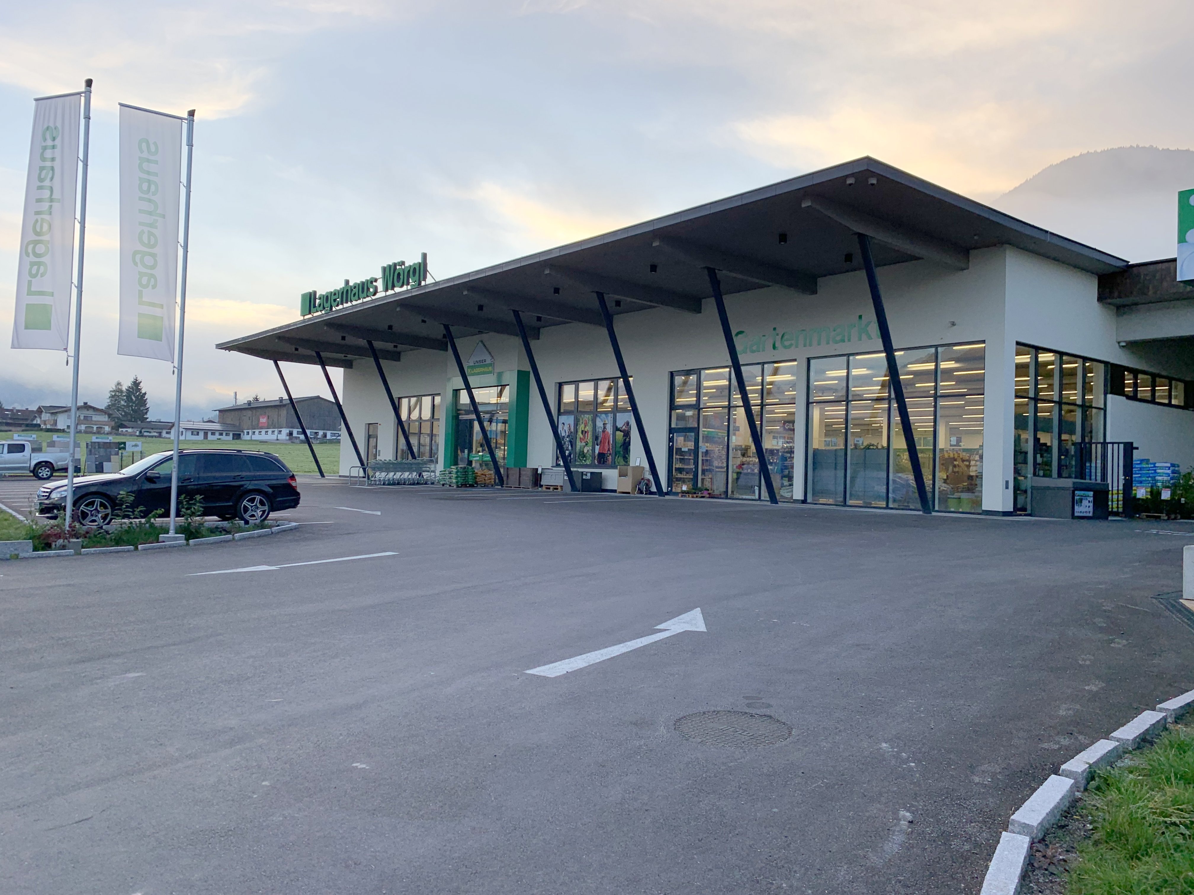 Neubau Lagerhaus Wörgl